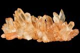 Tangerine Quartz Crystal Cluster - Madagascar #156962-1